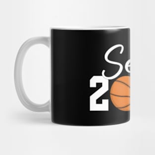 Class Of 2024 Senior Graduate Basketball Graduation Py Mug